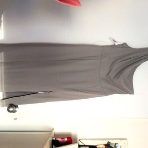 Fame and Partners custom designed gray dress